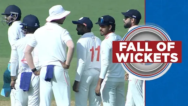 Odisha Fall of Wickets vs Vidarbha, 1st Inns
