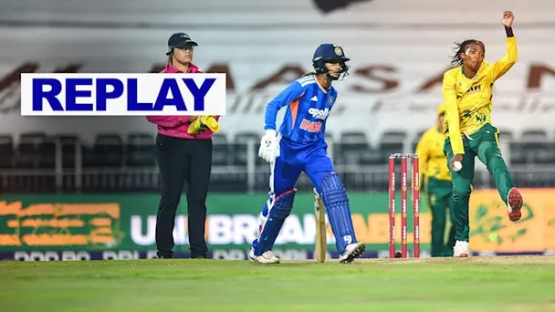 SA W vs IND W: 4th T20I, Replay