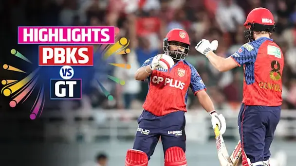 PBKS vs GT: Highlights