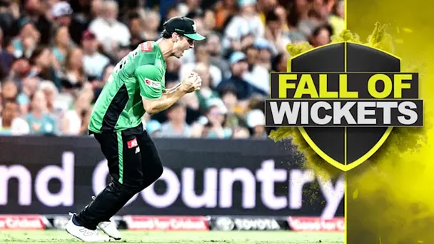 Brisbane Heat Fall of Wickets vs Melbourne Stars