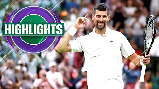 Tsitsipas vs Djokovic: Rd 2 Highlights
