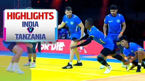 India vs Tanzania, Men's Group Stage: Highlights