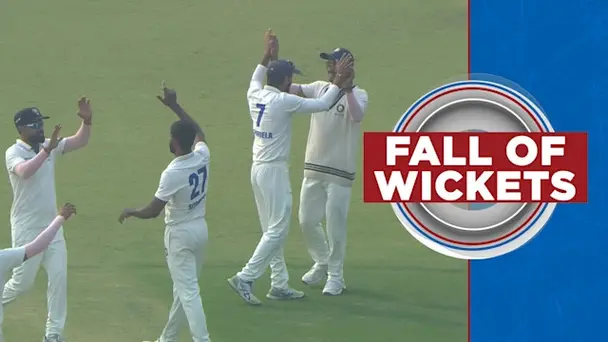 Haryana Fall of Wickets vs Uttarakhand, 2nd Inns