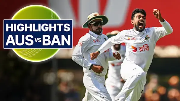 1st Test: Australia vs Bangladesh, Day 4 Highlights