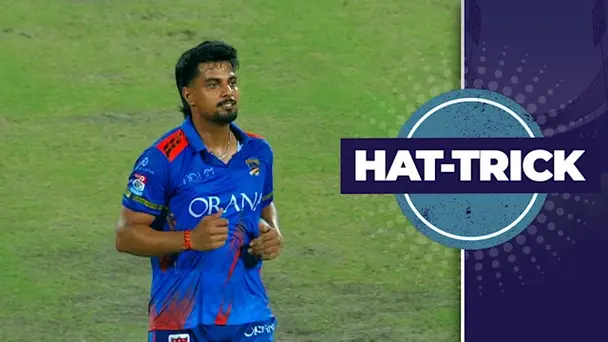 Arjun Shines with Hat‑trick