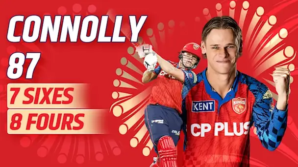 Connolly's 46-ball 87 vs LSG