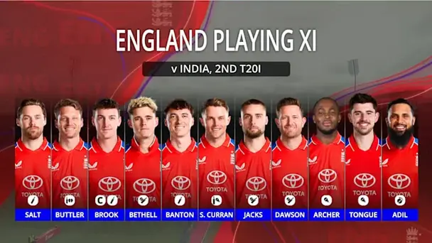 England playing XI!
