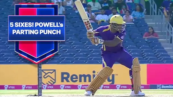 Powell Goes Down Swinging