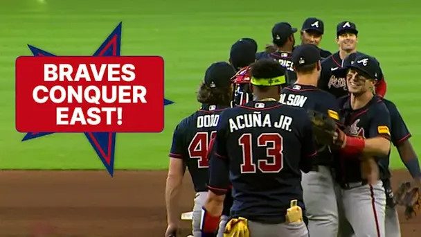 Braves Clinch NL East Title!