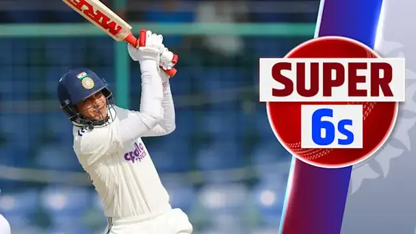2nd Test, 2nd Inns: IND Super 6s