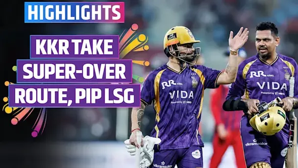 LSG vs KKR: Highlights