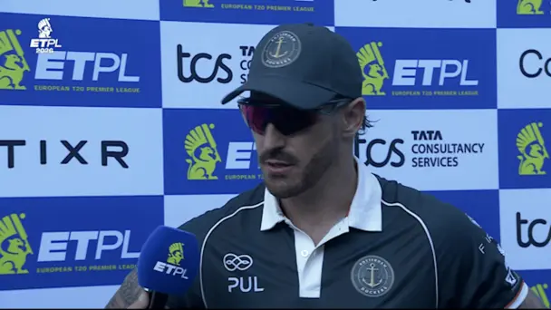 Faf on Inaugural ETPL Season