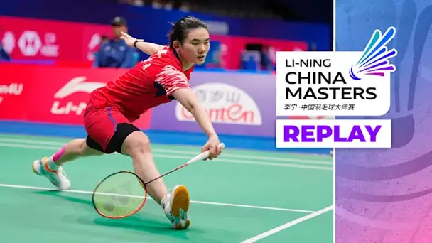 Replay: BWF China Masters, Semi-finals