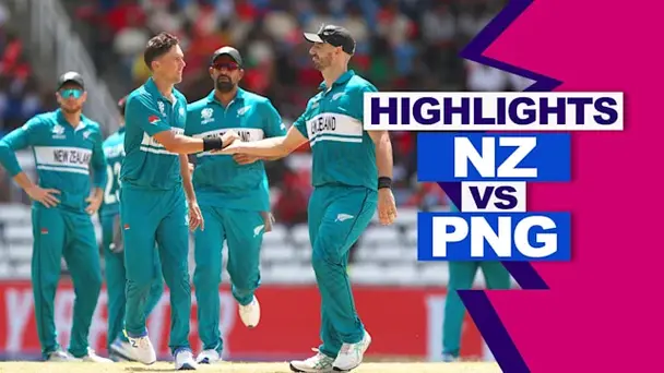 NZ Thump PNG in Boult T20 WC Farewell