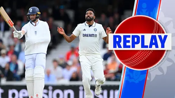 5th Test: ENG vs IND, Day 5 Replay