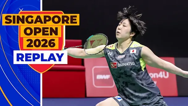 BWF Singapore Open: R16, Court 2 - Replay