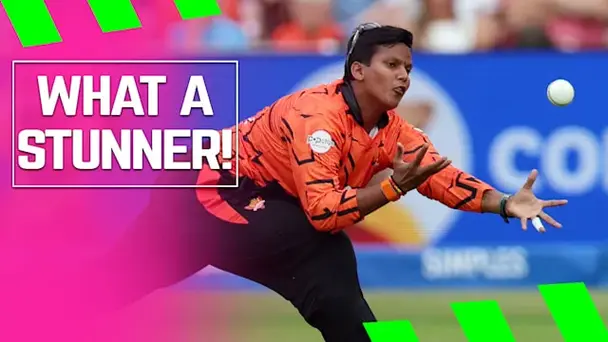 Deepti Grabs One-handed Stunner