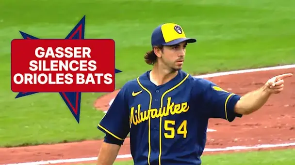 Gasser Keeps Orioles Off the Board