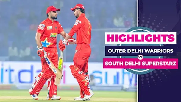 Outer Delhi Warriors vs South Delhi Superstarz: Highlights