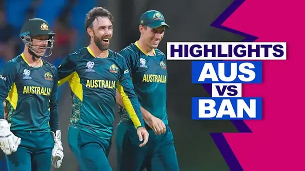 AUS Stroll Past BAN in Rain-hit Clash