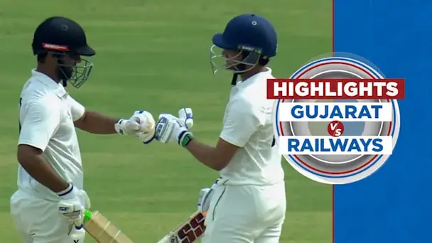Gujarat vs Railways: Day 3, Highlights