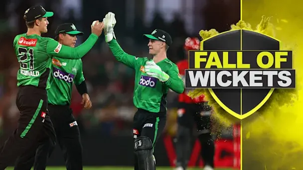 Melbourne Renegades Fall of Wickets vs Melbourne Stars