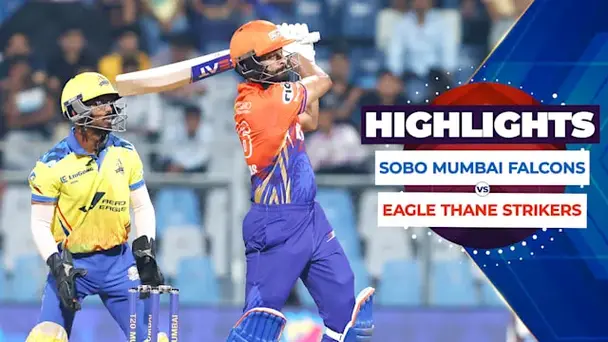 Sobo Mumbai Falcons vs Eagle Thane Strikers: Highlights