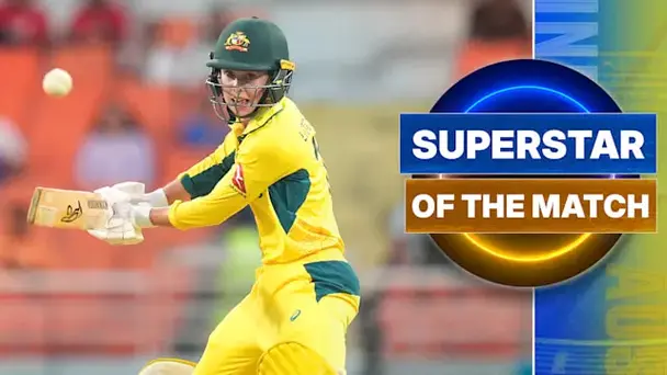 Litchfield's 88 vs IND W in 1st ODI