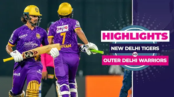New Delhi Tigers vs Outer Delhi Warriors: Highlights