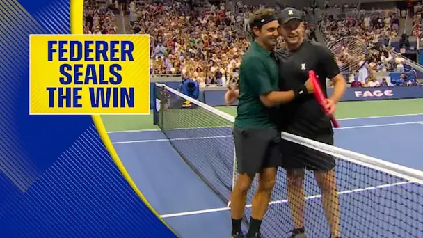 Federer Denies Roddick Again
