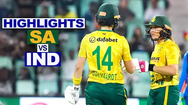 SA W vs IND W: 2nd T20I, Highlights