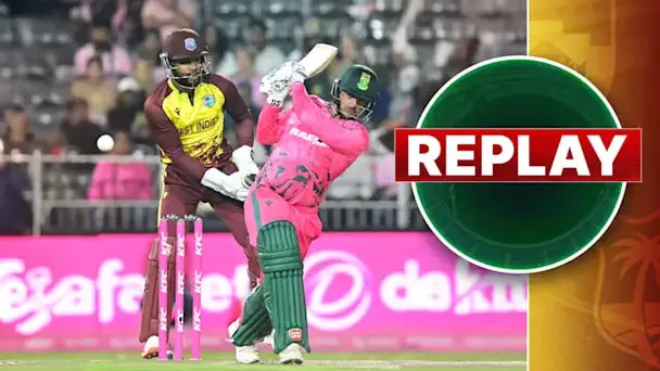 SA vs WI: 3rd T20I, Replay