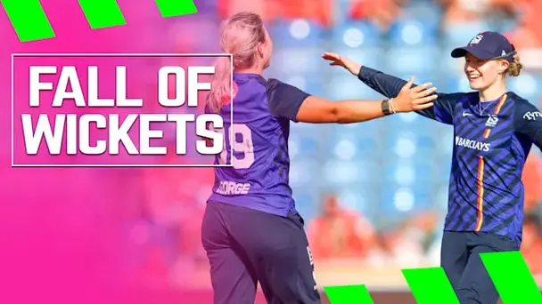 SunRisers Leeds Fall of Wickets vs London Spirit