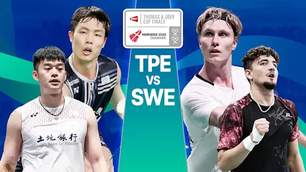 Chinese Taipei vs Sweden: Thomas Cup, Group Stage