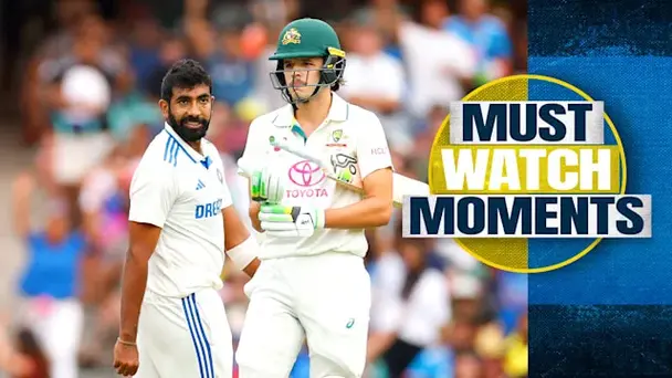 Konstas Witnesses Bumrah's Might!