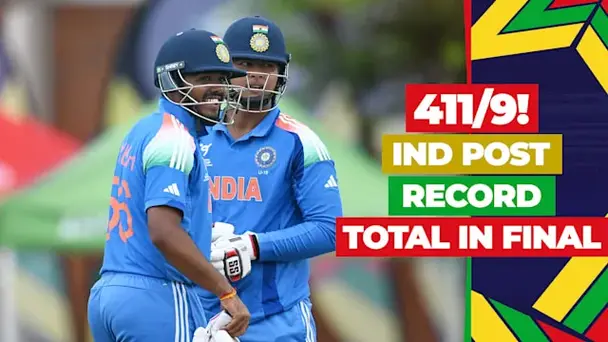 IND Smash Record 411/9 vs ENG in Final