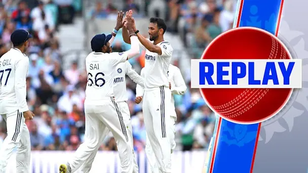 5th Test: ENG vs IND, Day 4 Replay