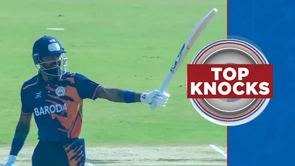 Hardik's 75 vs Chandigarh