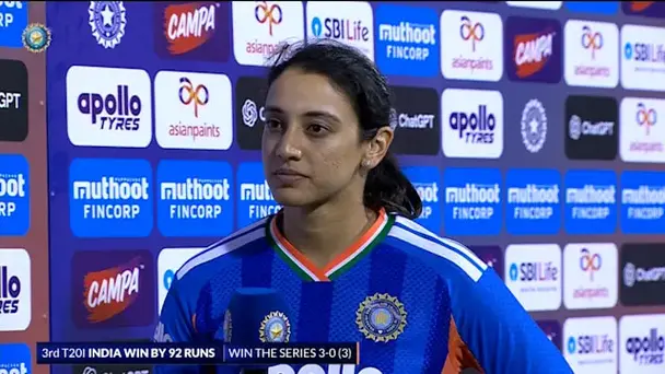 Batting Was Very Brilliant: Smriti