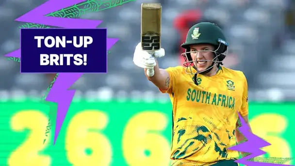 Brits Lifts SA with Maiden T20I Ton
