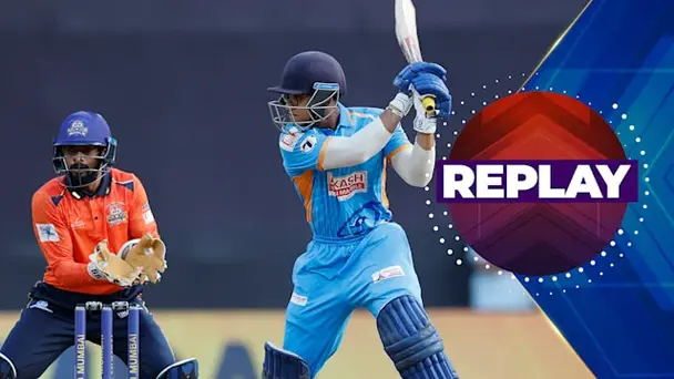 Replay: Aakash Tigers vs Maratha Royals