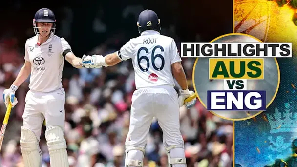 5th Test: Australia vs England, Day 1 Highlights