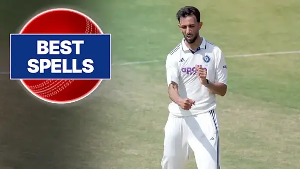 Prasidh's 3/37 vs AFG in Only Test, 1st Inns
