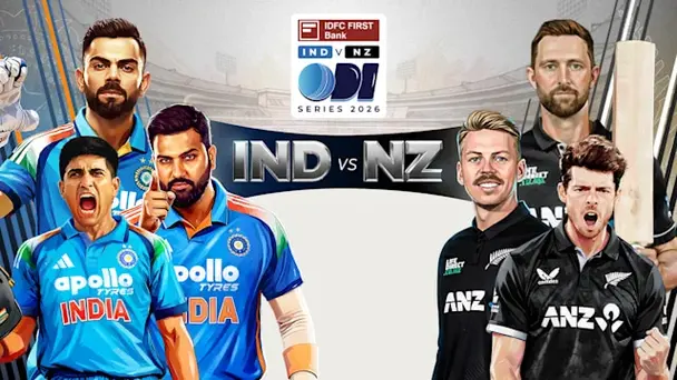 India vs New Zealand: ODIs Starts Jan 11