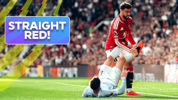 Unbelievable! Foden Kicks Fernandes