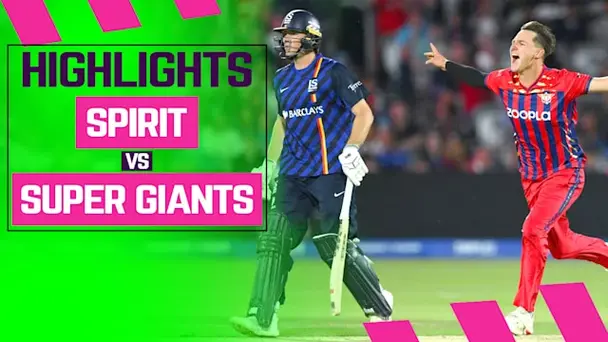 London Spirit and Manchester Super Giants: Highlights