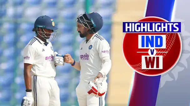 2nd Test: India vs West Indies, Day 5 Highlights
