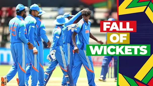 AFG Fall of Wickets vs IND
