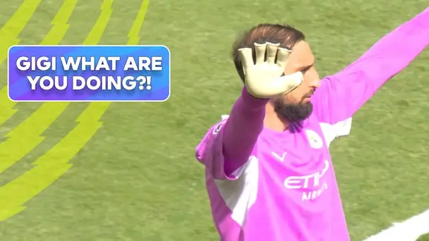 Donnarumma Escapes Goal-line Fumble