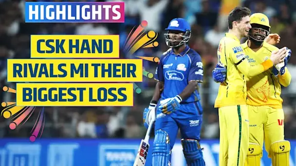 MI vs CSK: Highlights